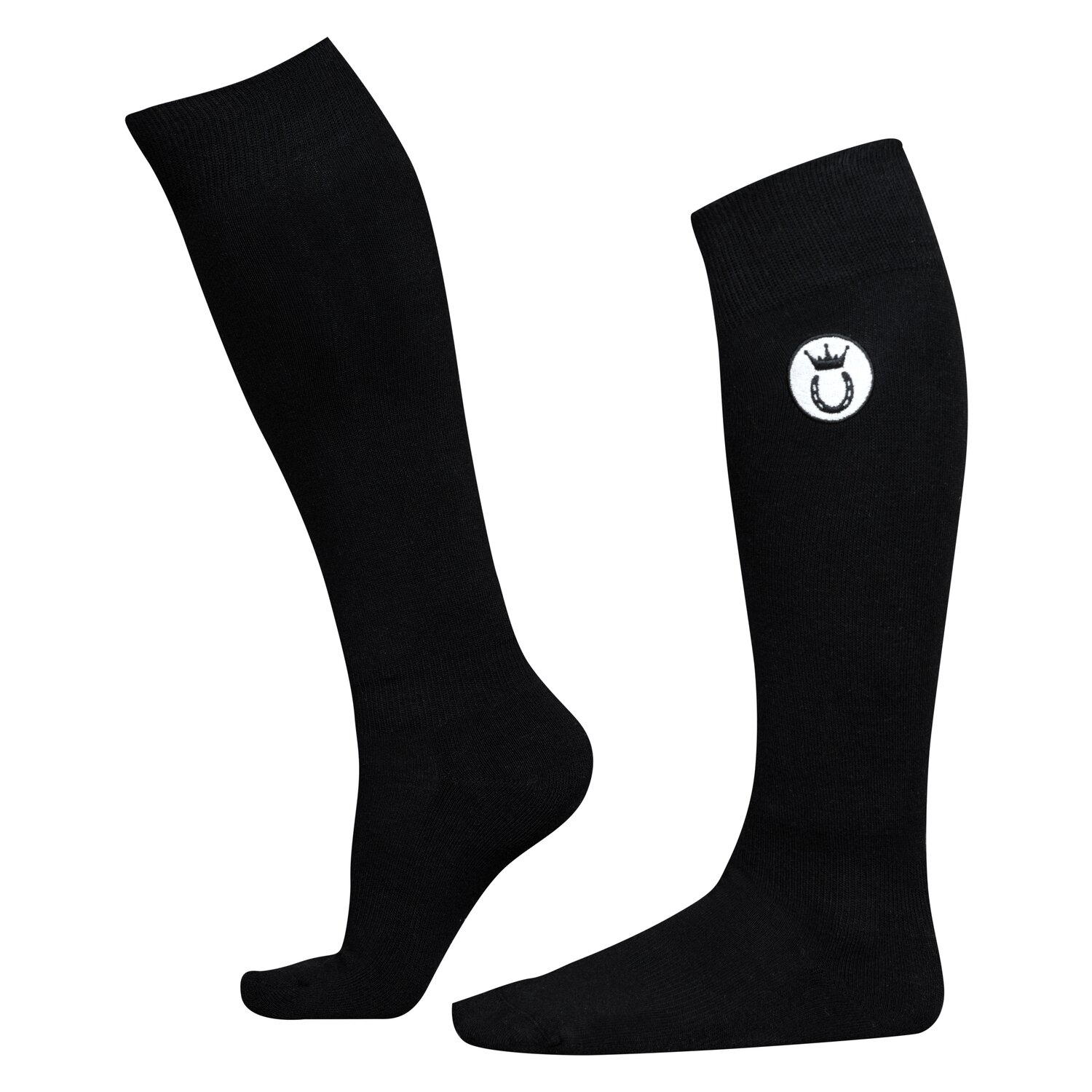 Royal Horsemen Reitsocken  - deep black - 35-38