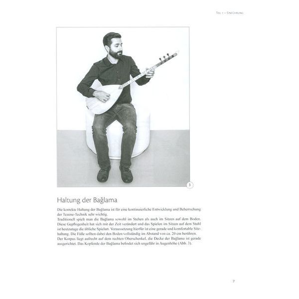 Schott Baglama spielen Tezene-Technik