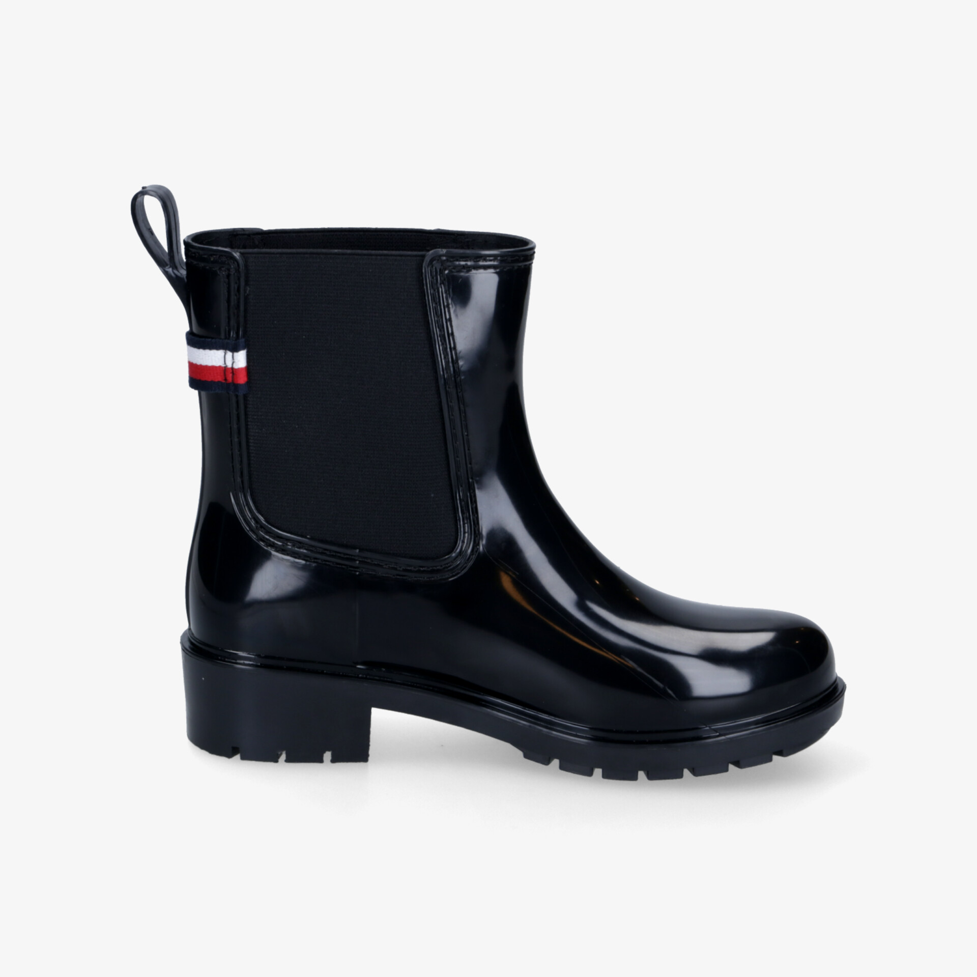 TOMMY HILFIGER Unisex Gummistiefel schwarz