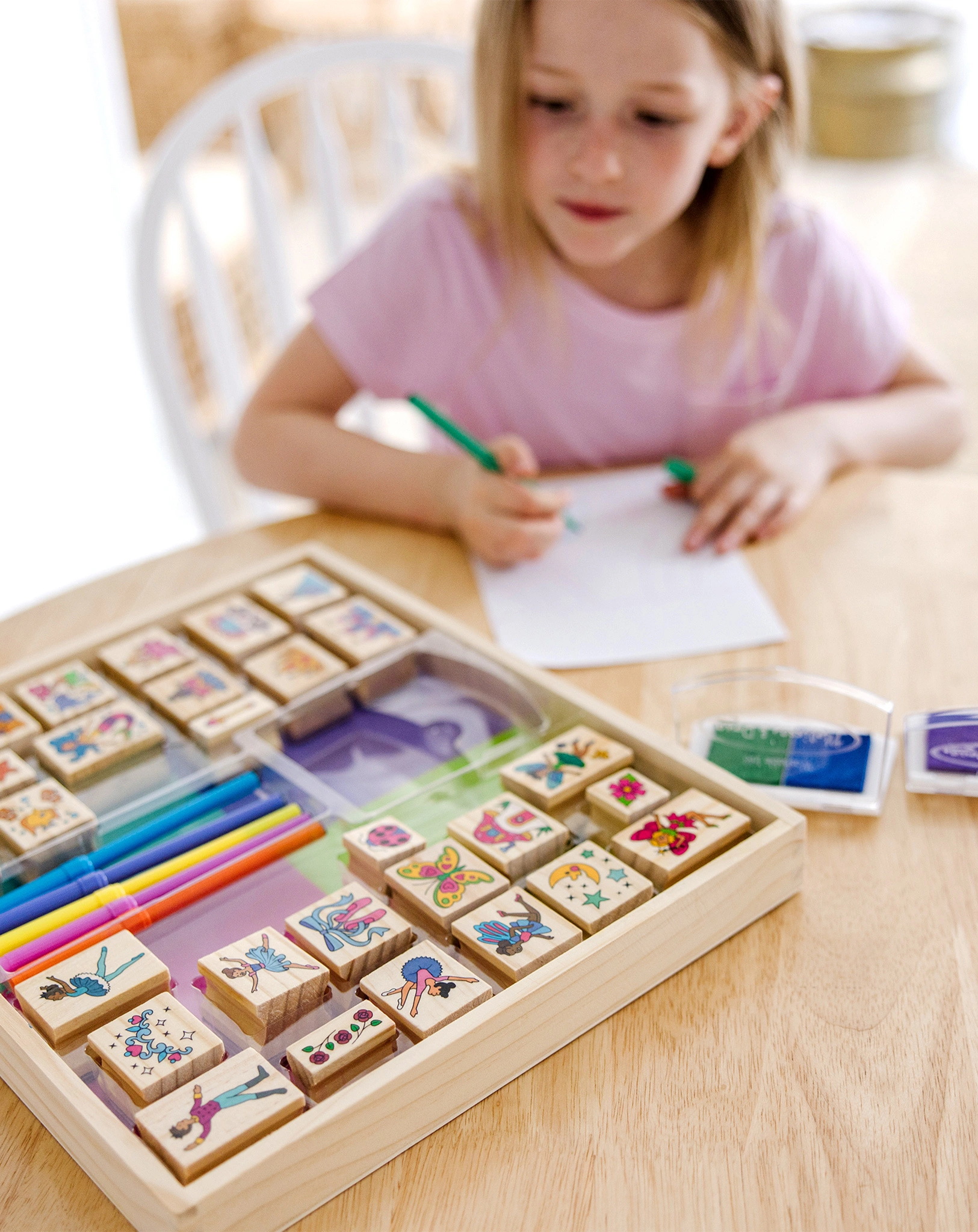 Stempel-Set DELUXE - MÄRCHEN aus Holz