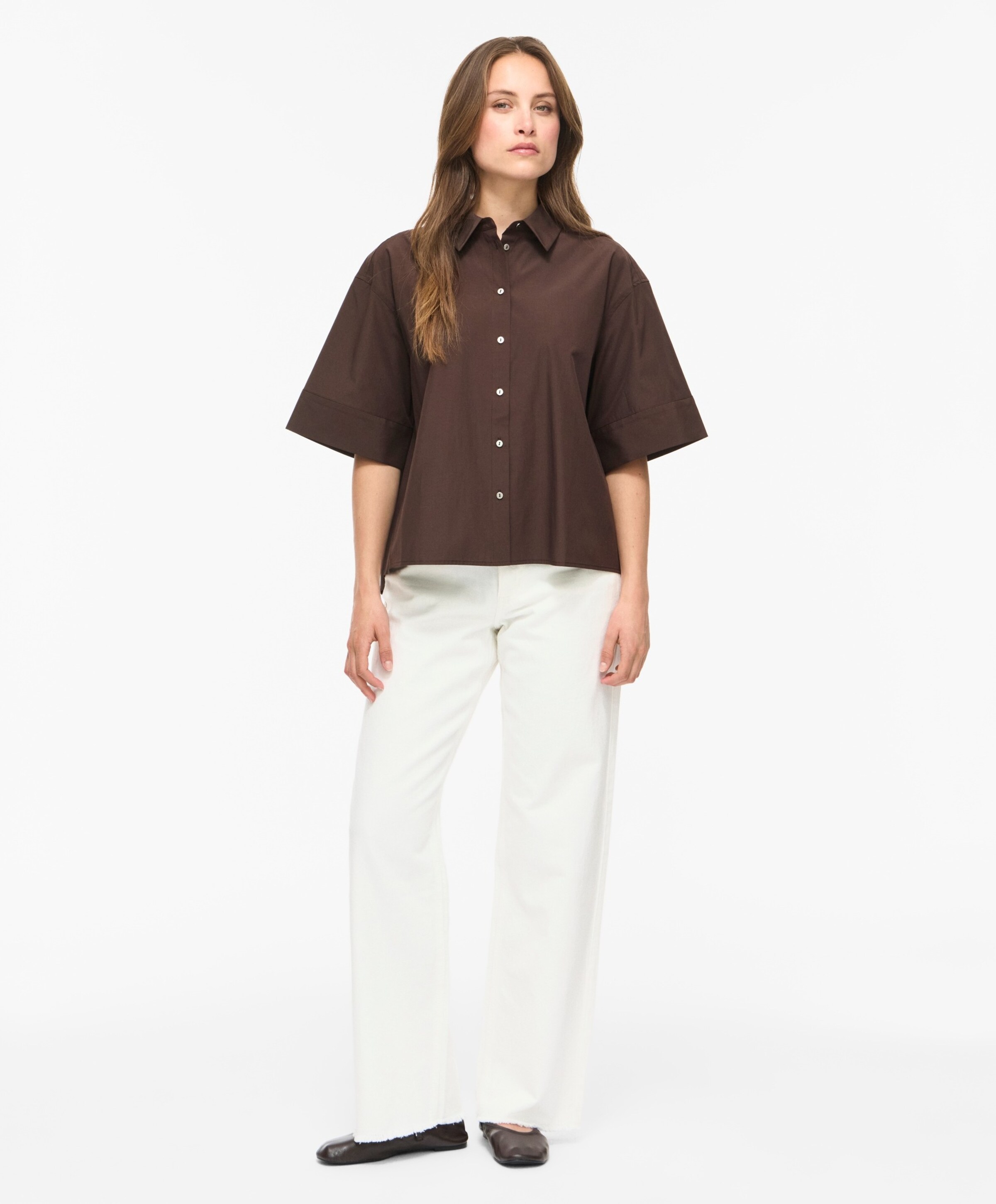 Vila Dames blouse bruin