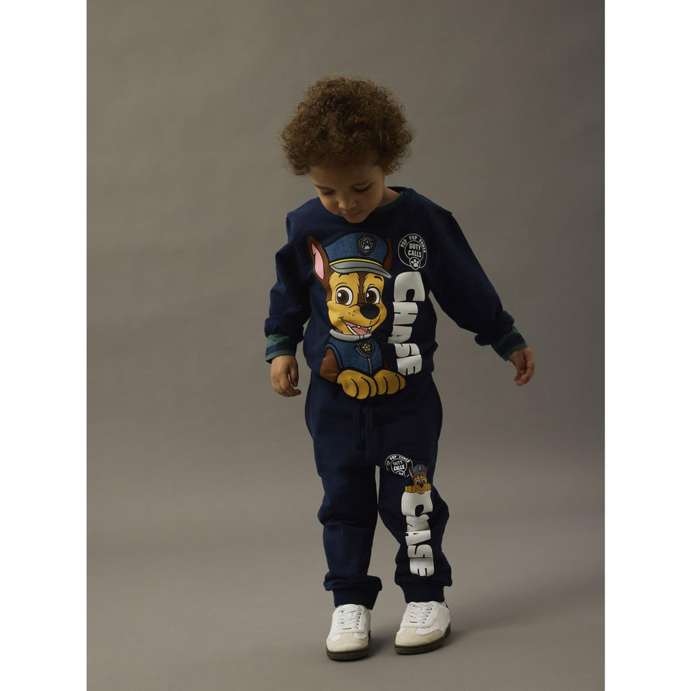 Køb Name It Navy Blazer Nmmneel Paw Nreg Sweat Bru Cplg