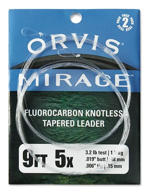Orvis MIRAGE FLUORCARBON FORTOM 2 PAKK Klar