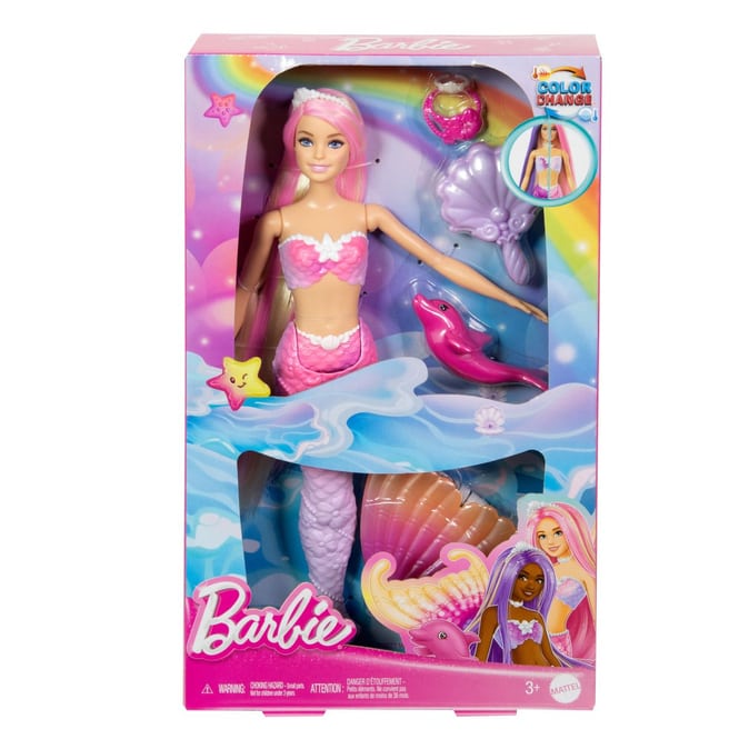 Barbie - Meerjungfrau Puppe - Farbwechsel