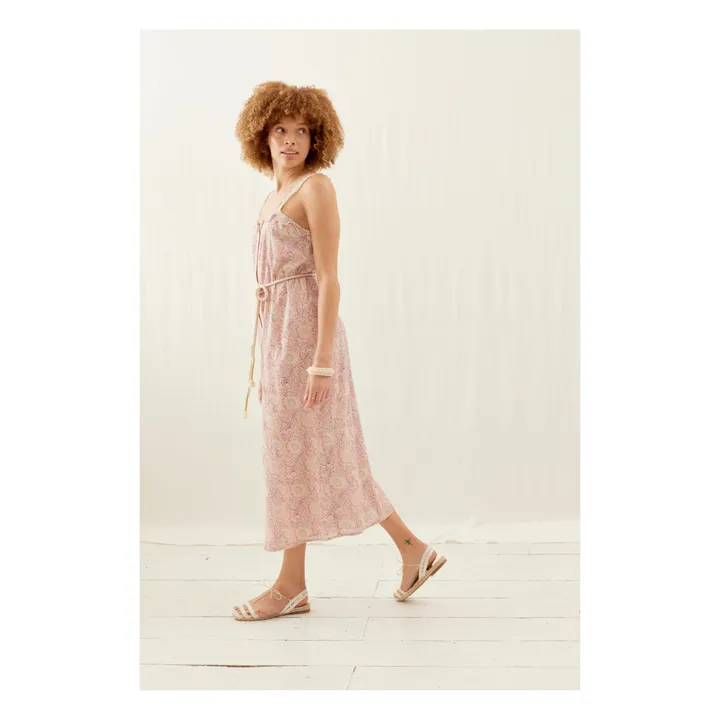 Louise Misha Robe Guananina - Collection Femme | Rose