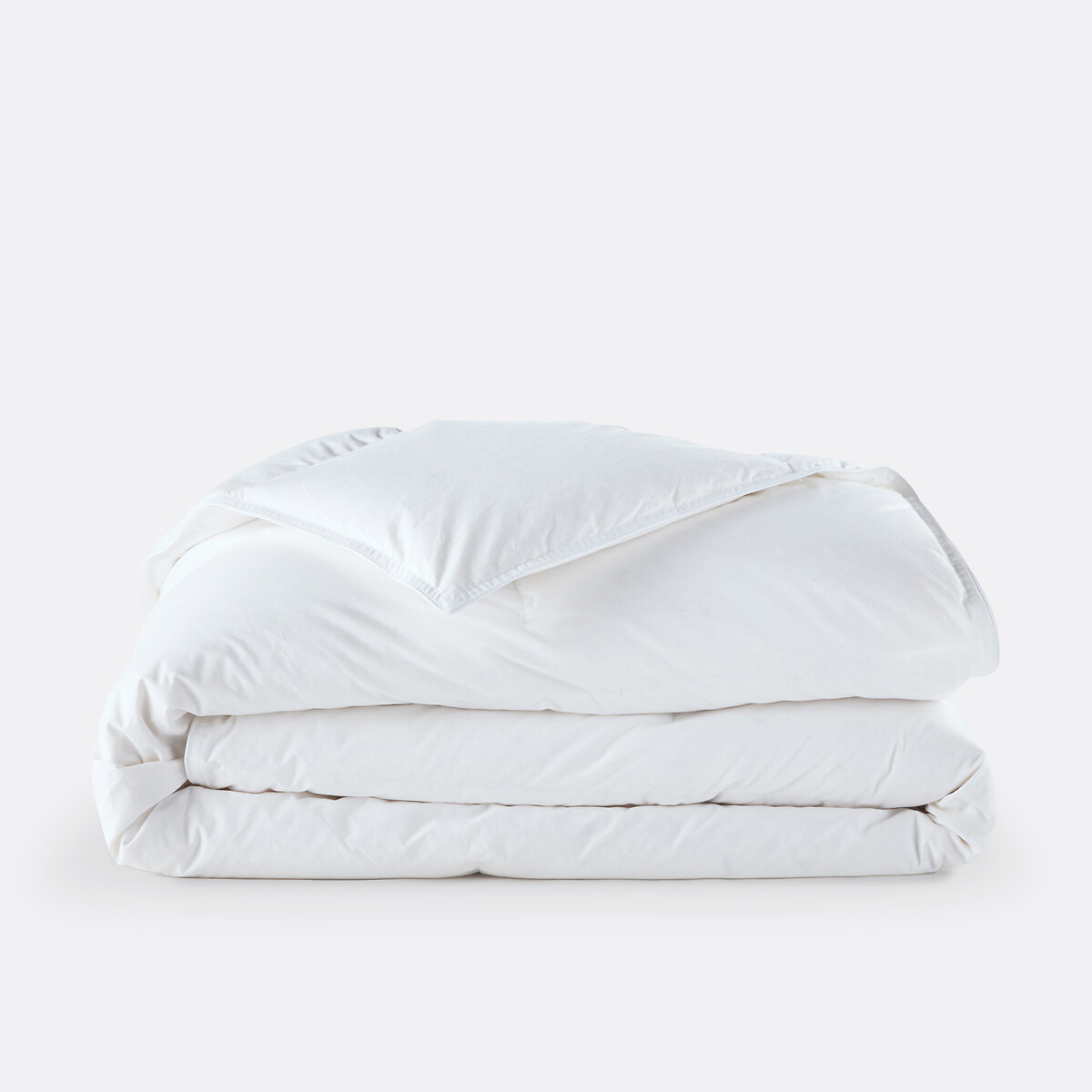 LA REDOUTE INTERIEURS<br>Edredão moderado, 50% penugem, algodão orgânico