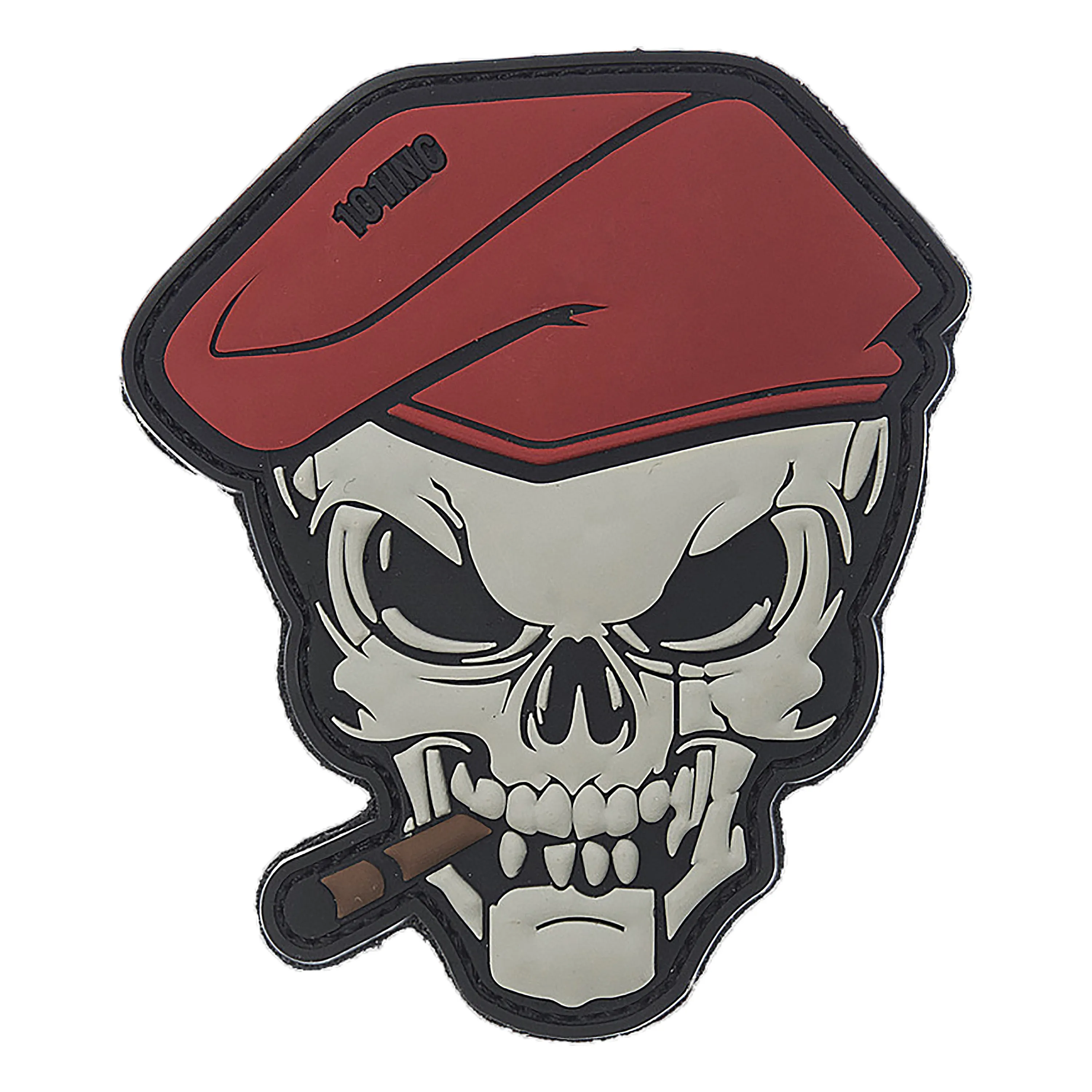 101 INC -  3D Patch Cigar Skull