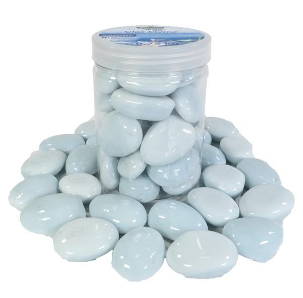 Dehner Aqua Aquariumdeko Glas-Steine, 750 g