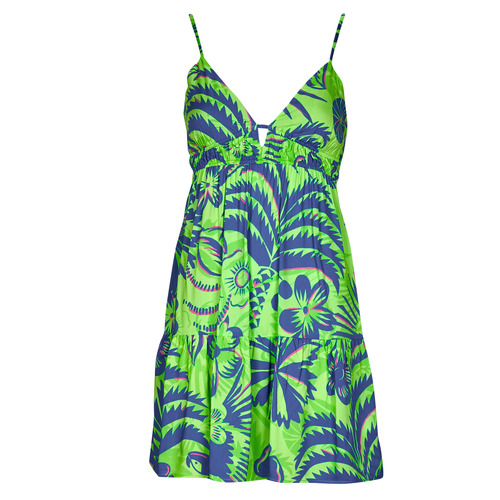 Desigual - VEST_MILOS - Vert / Bleu
