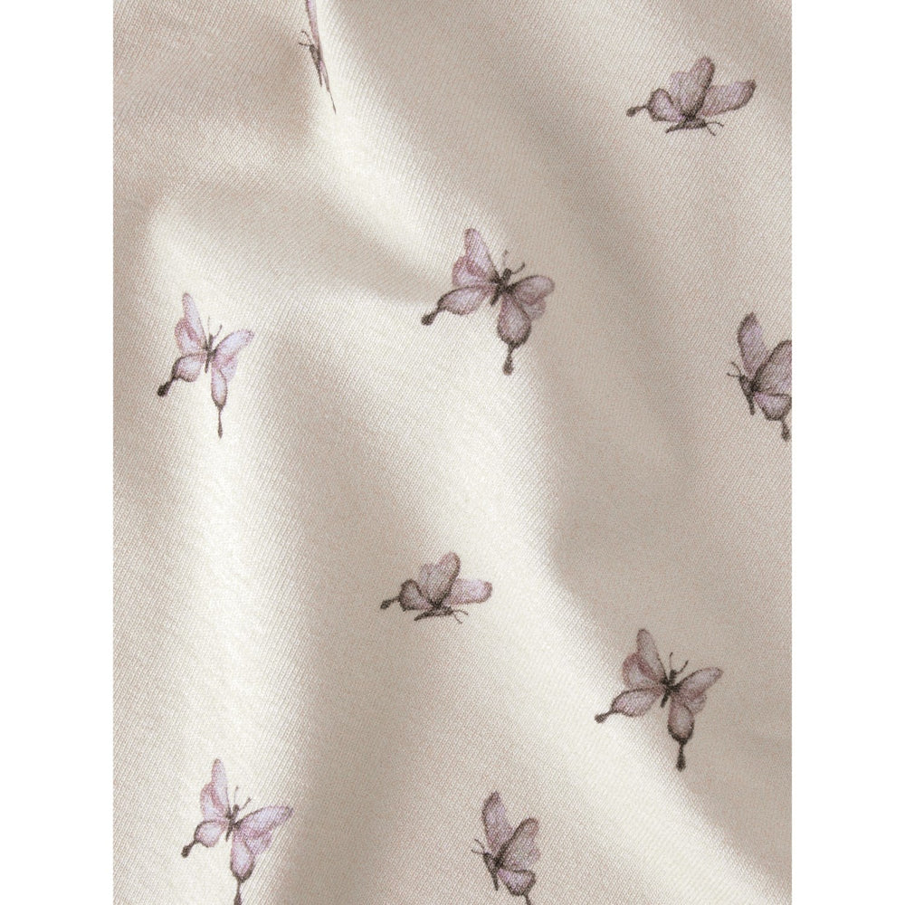 Køb Lil'Atelier Peach Blush Butterfly Gayo Sig Slim T-Shirt