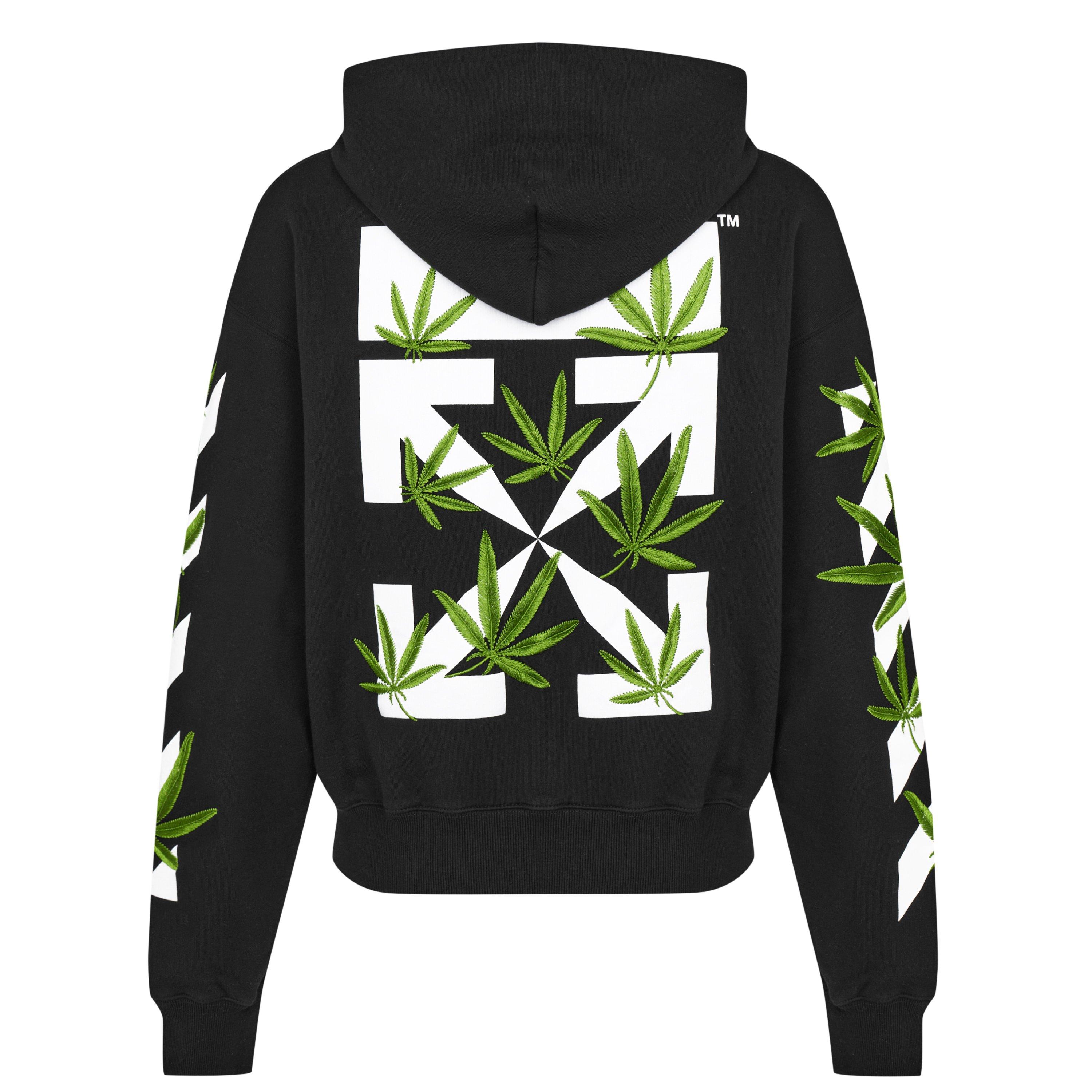 Off White Weed Arrows Oth Hoodie