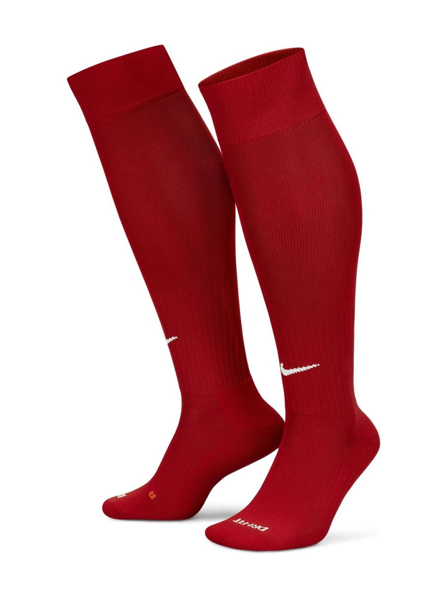 Rood - Nike klassieke voetbalsokken tot aan de knie