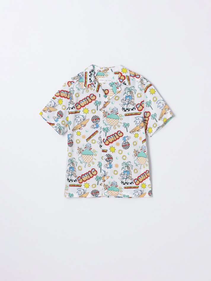 Camisa SONIC Resort - Branca