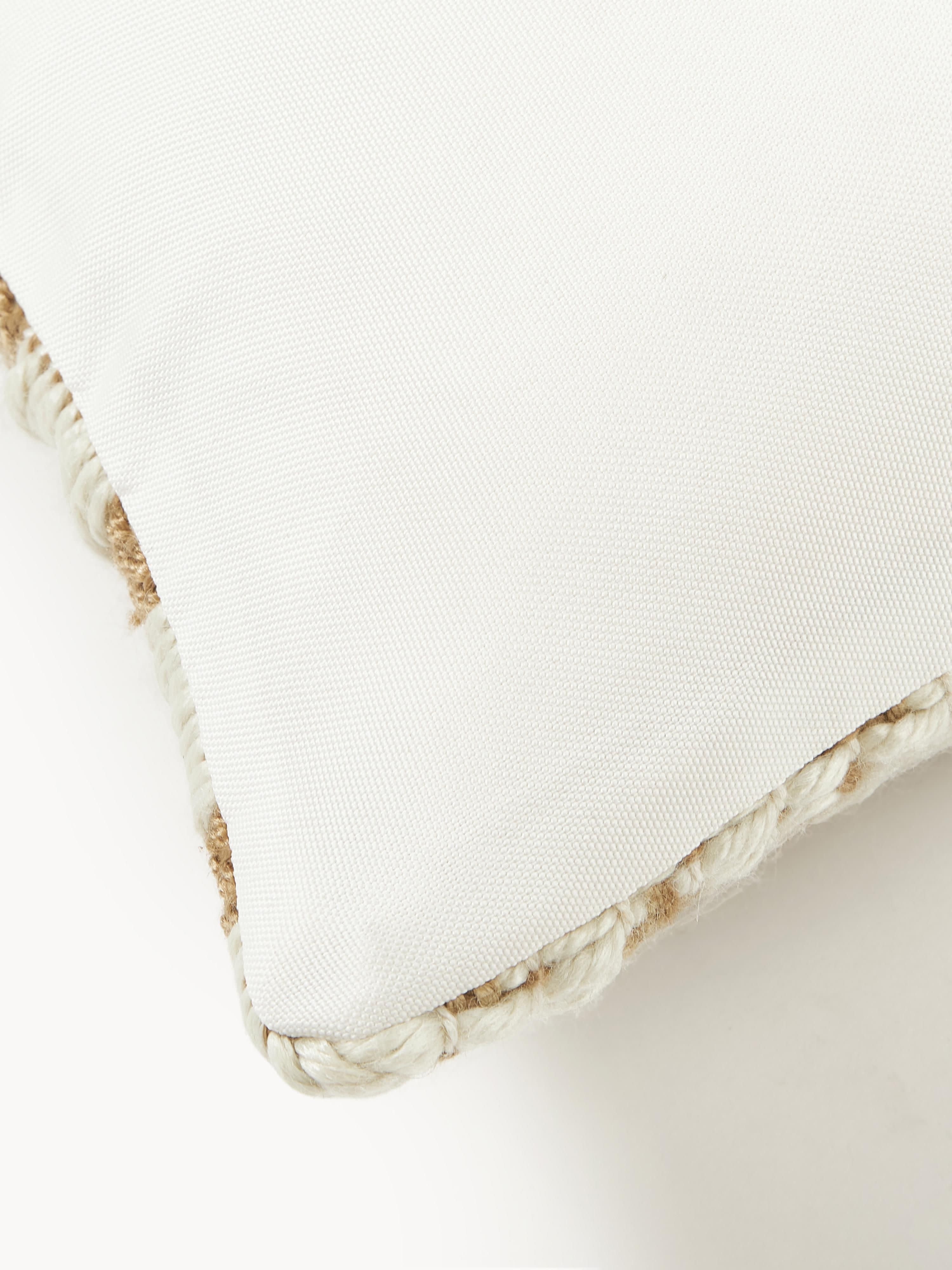 Outdoor kussenhoes Yamir met geweven patroon