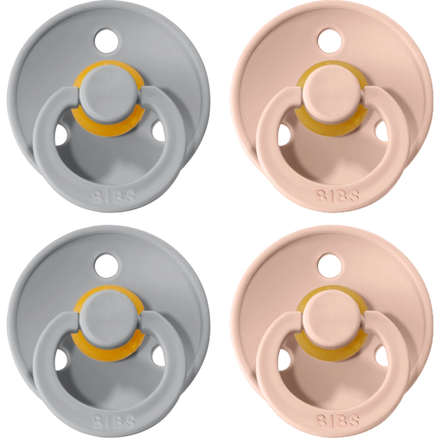 BIBS® Schnuller Colour Blush  Cloud 0-6 Monate, 4 Stk.