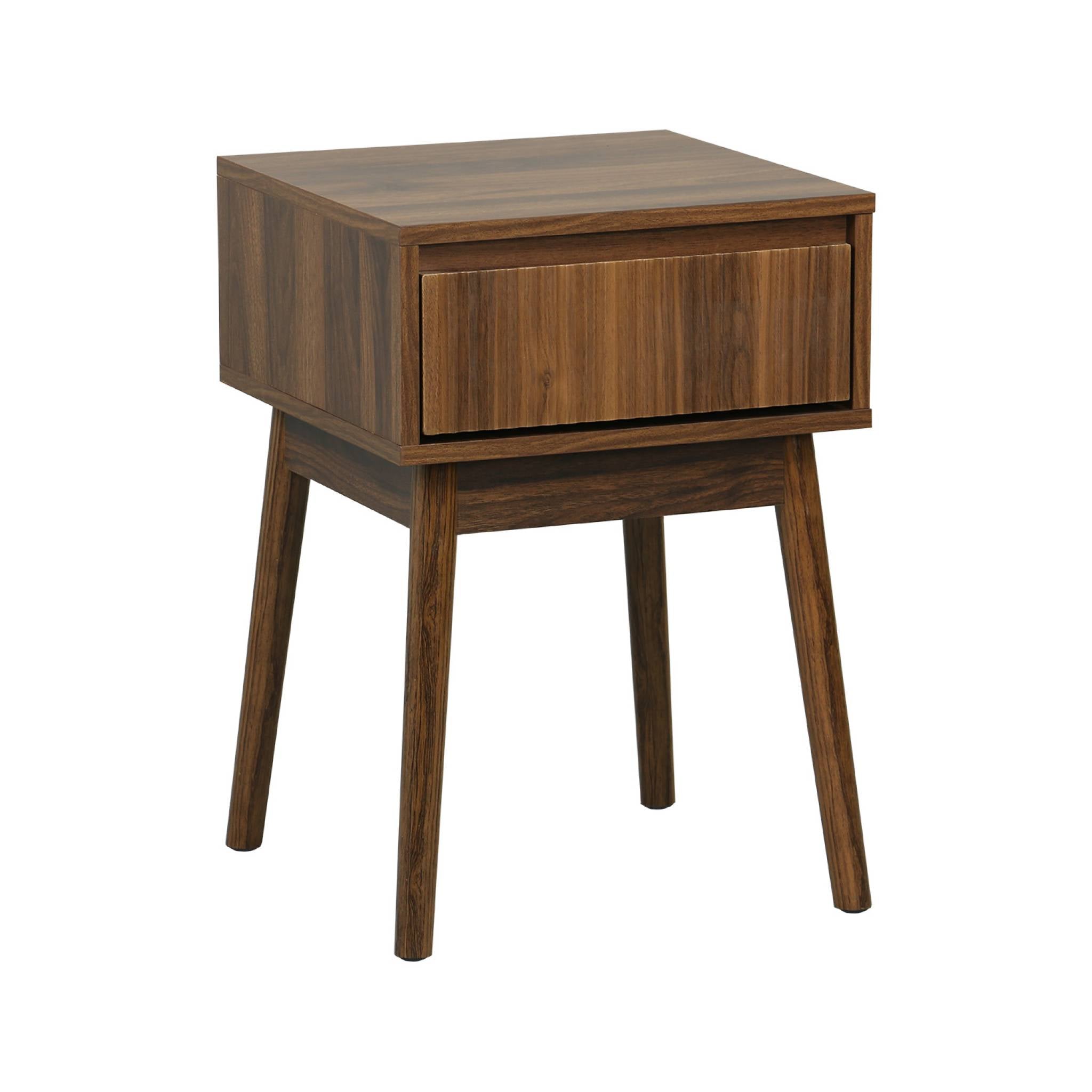 sweeek - Nachtkastje houtdecor 1 lade