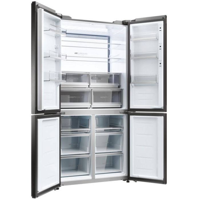 Haier Side-by-Side Cube 90 Series 9 HCW9919FSGB Schwarz