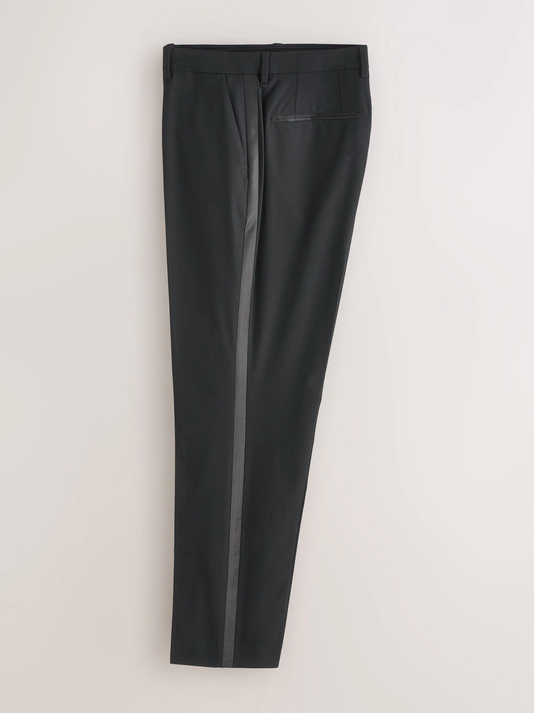 Zwart - Muscle Fit Motionflex Stretch Tuxedo Suit Trousers
