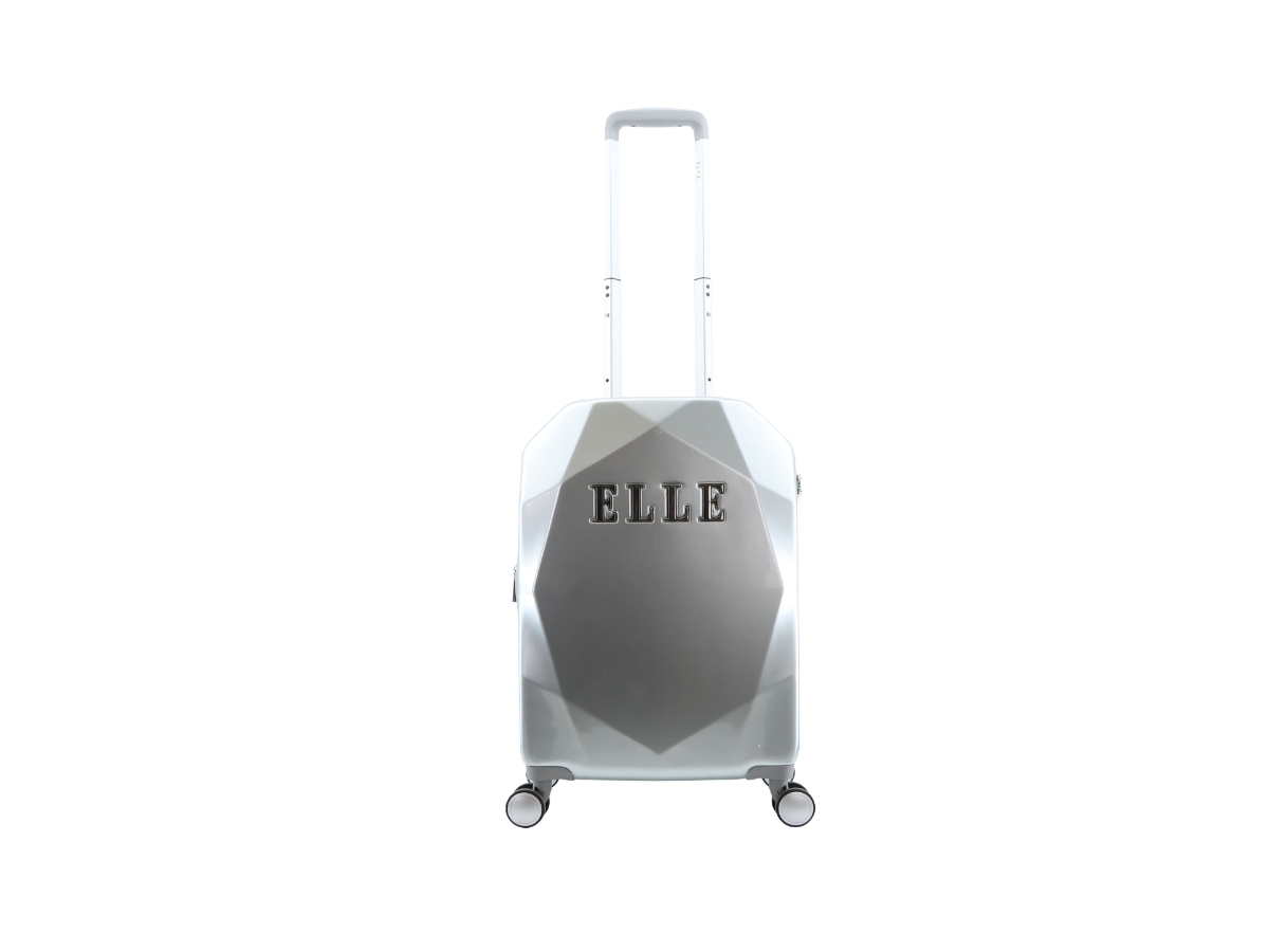 ELLE Diamond 56.5 cm reiskoffer - Silver