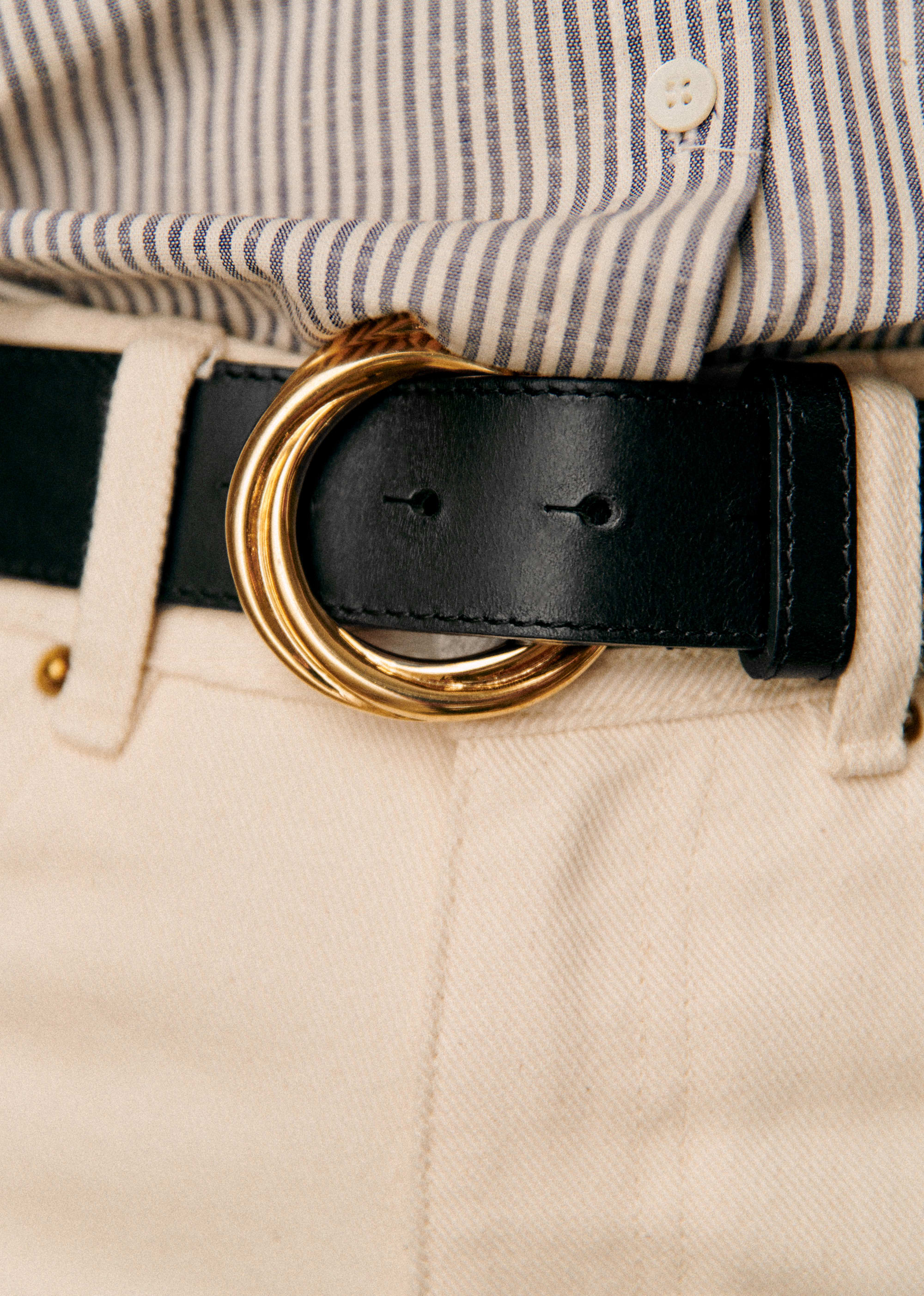 Ceinture Clarisse - Noir Lisse Heritage - E-SHOP/CEINTURES 5905911