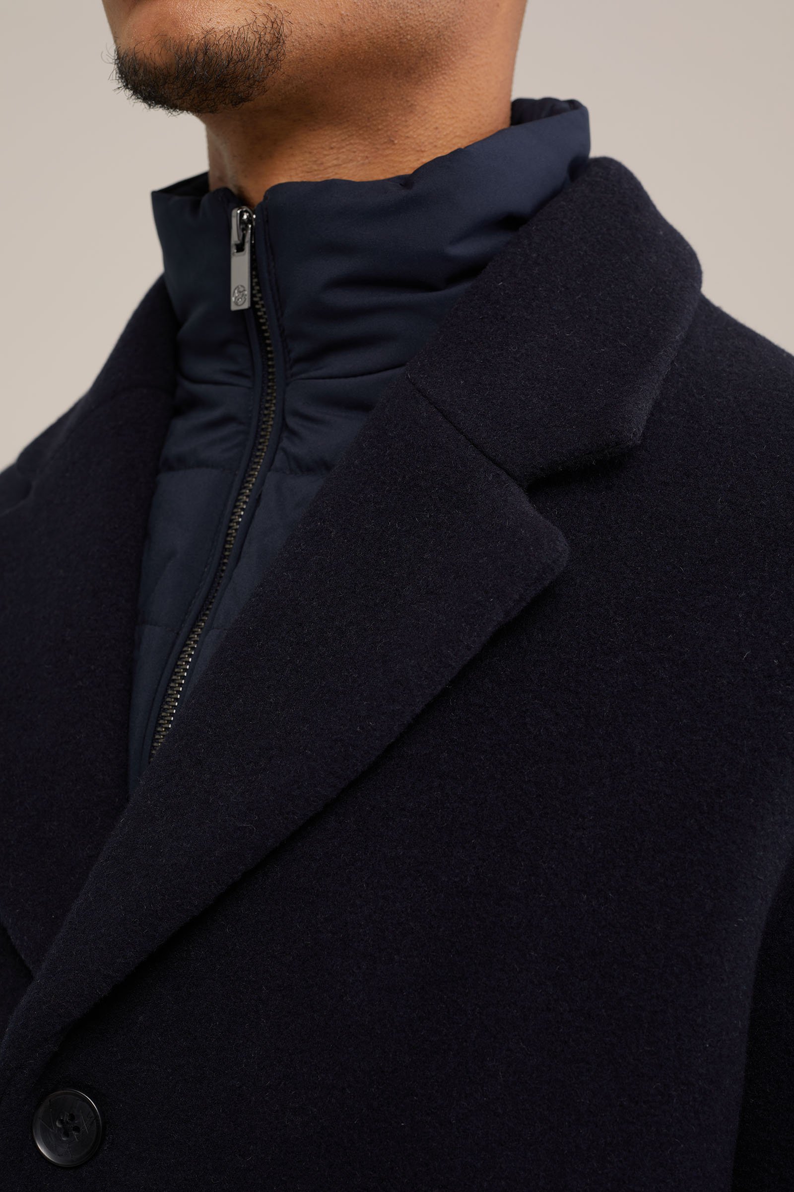 overjas Van Gils Donkerblauw