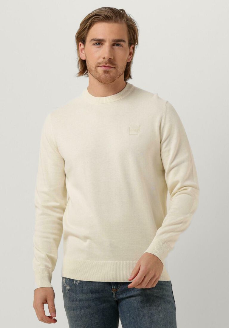 BOSS beige boss trui kanovano
