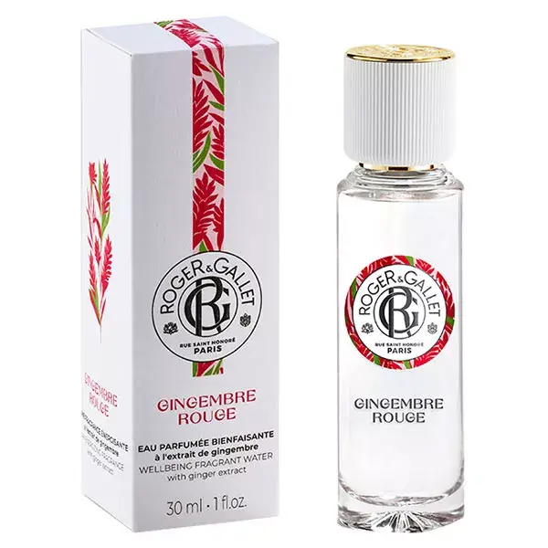 Água Perfumada Calmante de Gengibre Vermelho Roger & Gallet 30ml