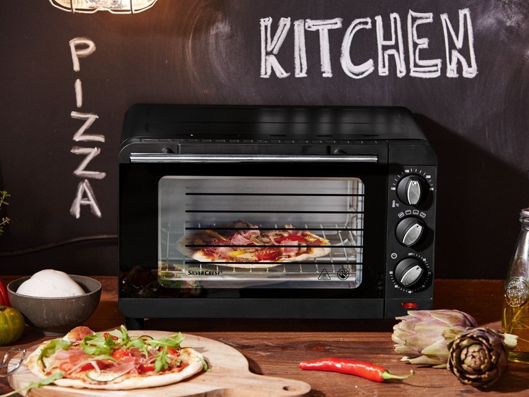 Grill-/bakoven zwart