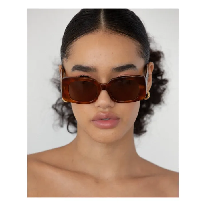 Lu Goldie Lunettes de Soleil Coco | Marron