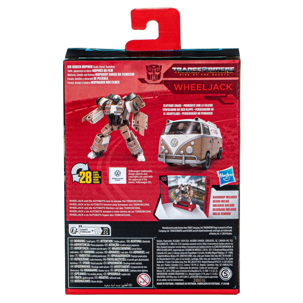 Transformers Studio Series 108 Deluxe Transformers: Aufstieg der Bestien Wheeljack