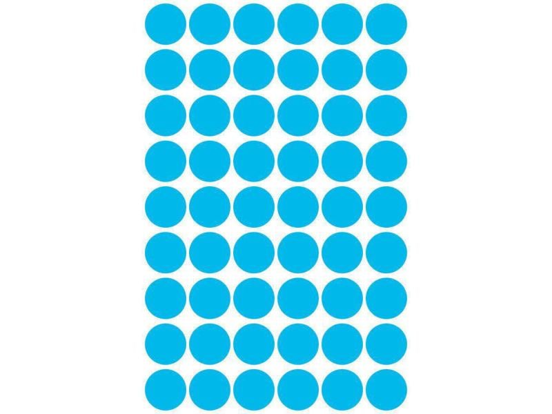 Avery Zweckform Klebepunkte 12 mm Blau Markierungspunkte Sticker