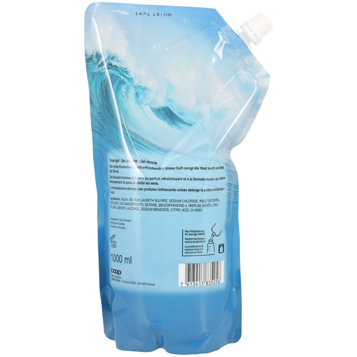Prix Garantie Showergel Refill