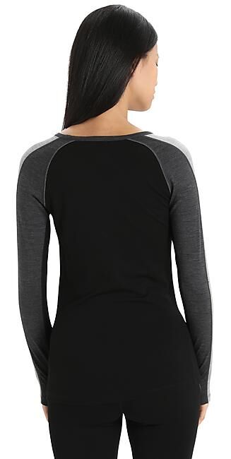 ICEBREAKER - T-SHIRT T-SHIRT ML ZONEKNIT 200 W