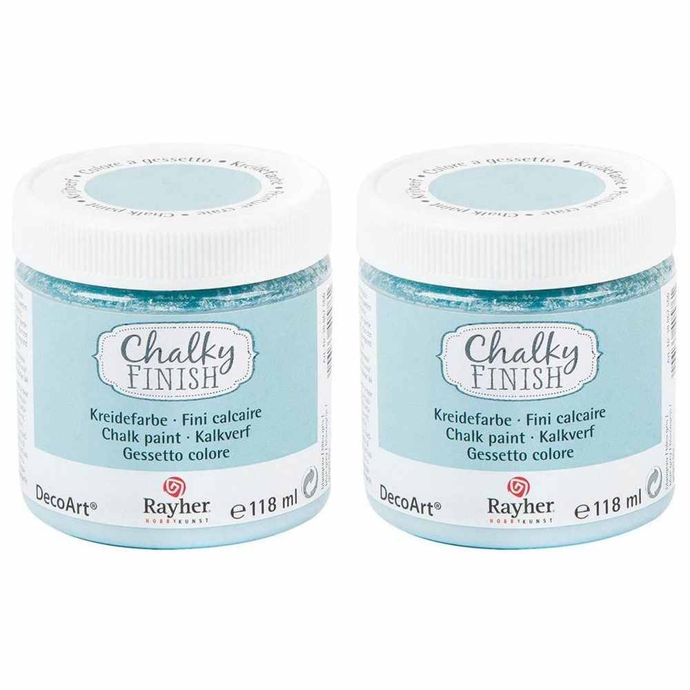 Peinture craie chalky finish 236 ml - bleu gris