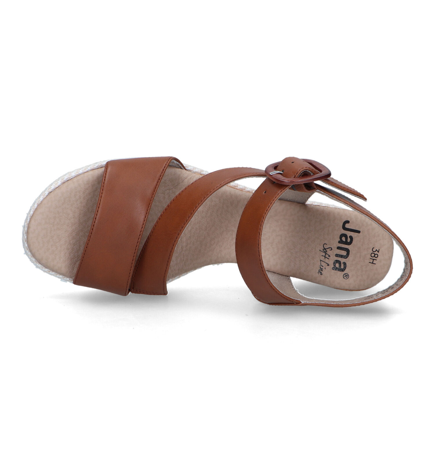 Sandalen cognac