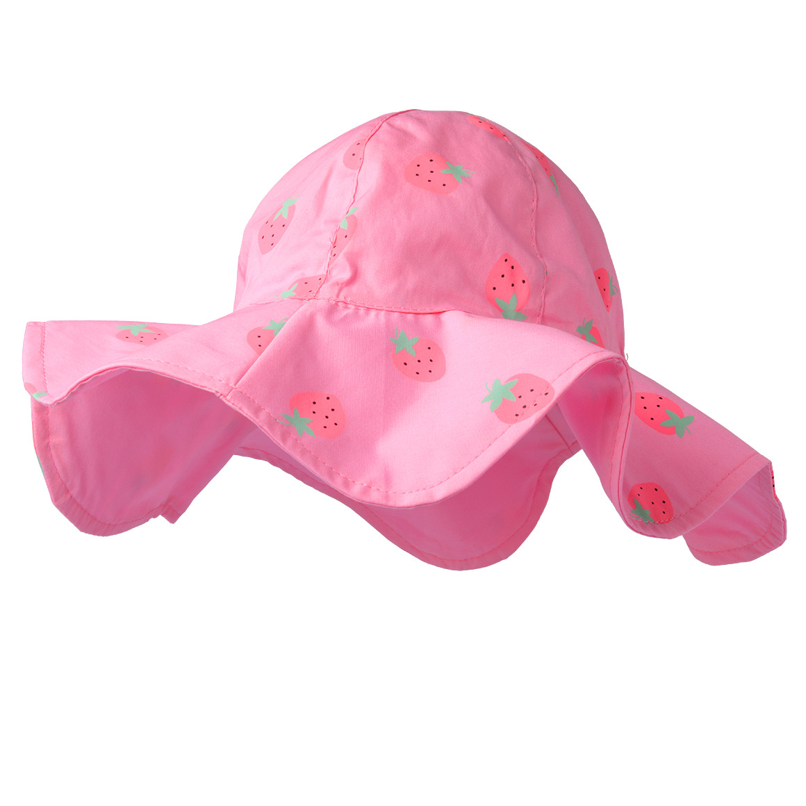 Topolino Mädchen Sonnenhut mit Allover-Print rosa / pink