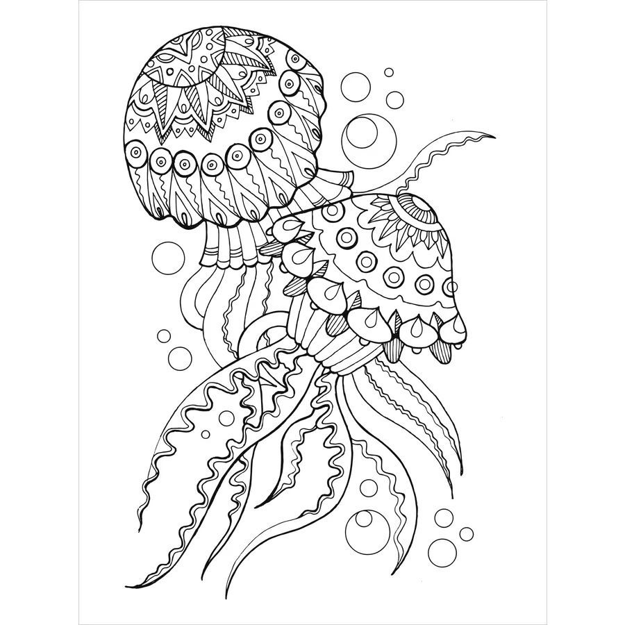 arsEdition Mein Mandala-Tier-Malbuch - Unterwasserträume