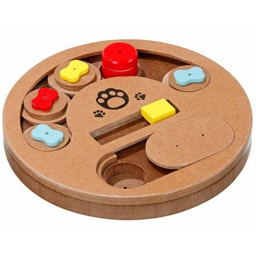 Jogo de Inteligência Candy para Cães, Marrom