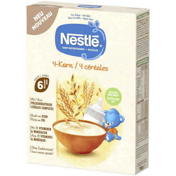 NestléNestlé   Baby Getreidebrei 4-Korn