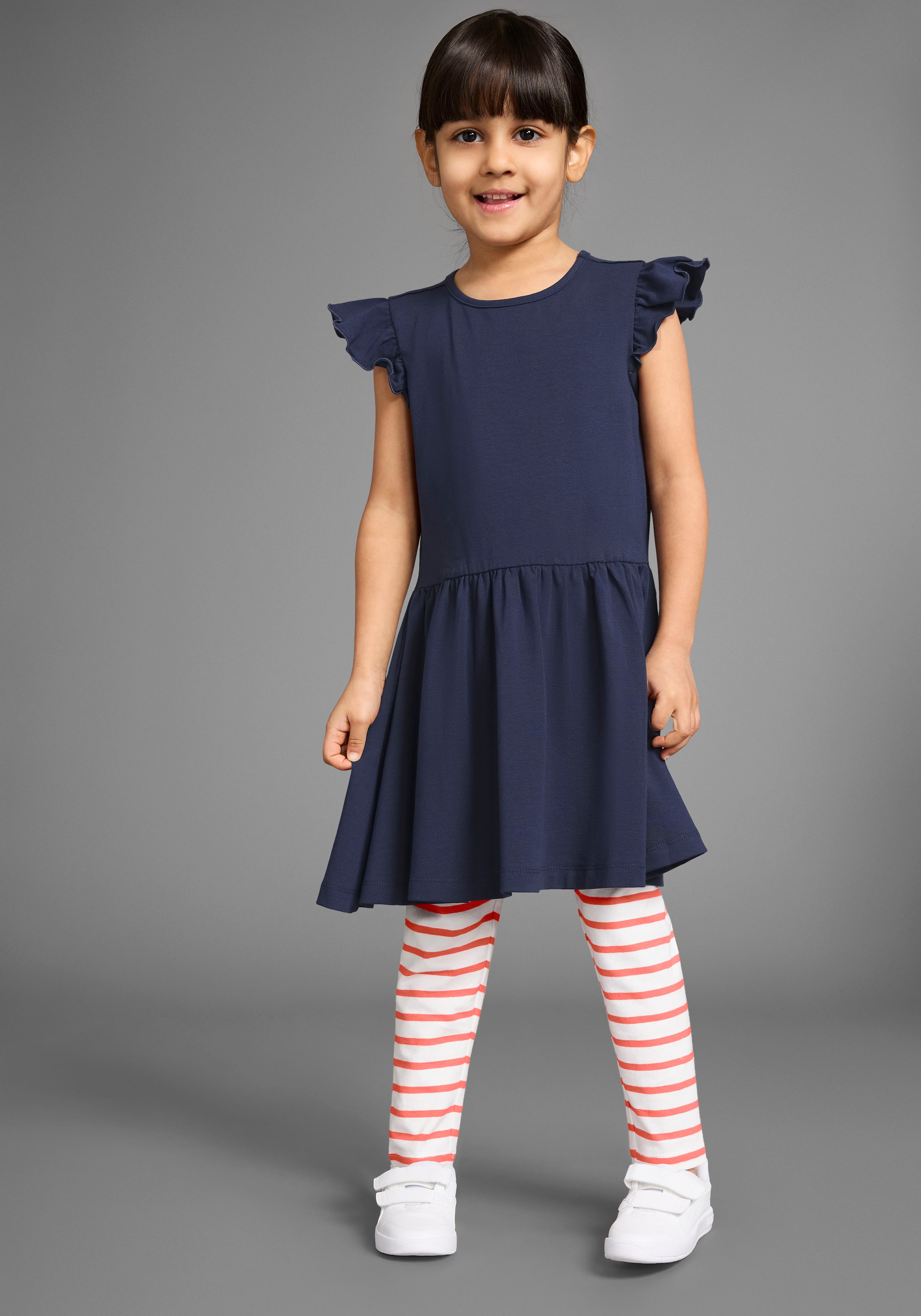 KIDSWORLD Leggings »2er Pack Ringel-Leggings für kleine Mädchen«  Leggingspackung für kleine Mädchen