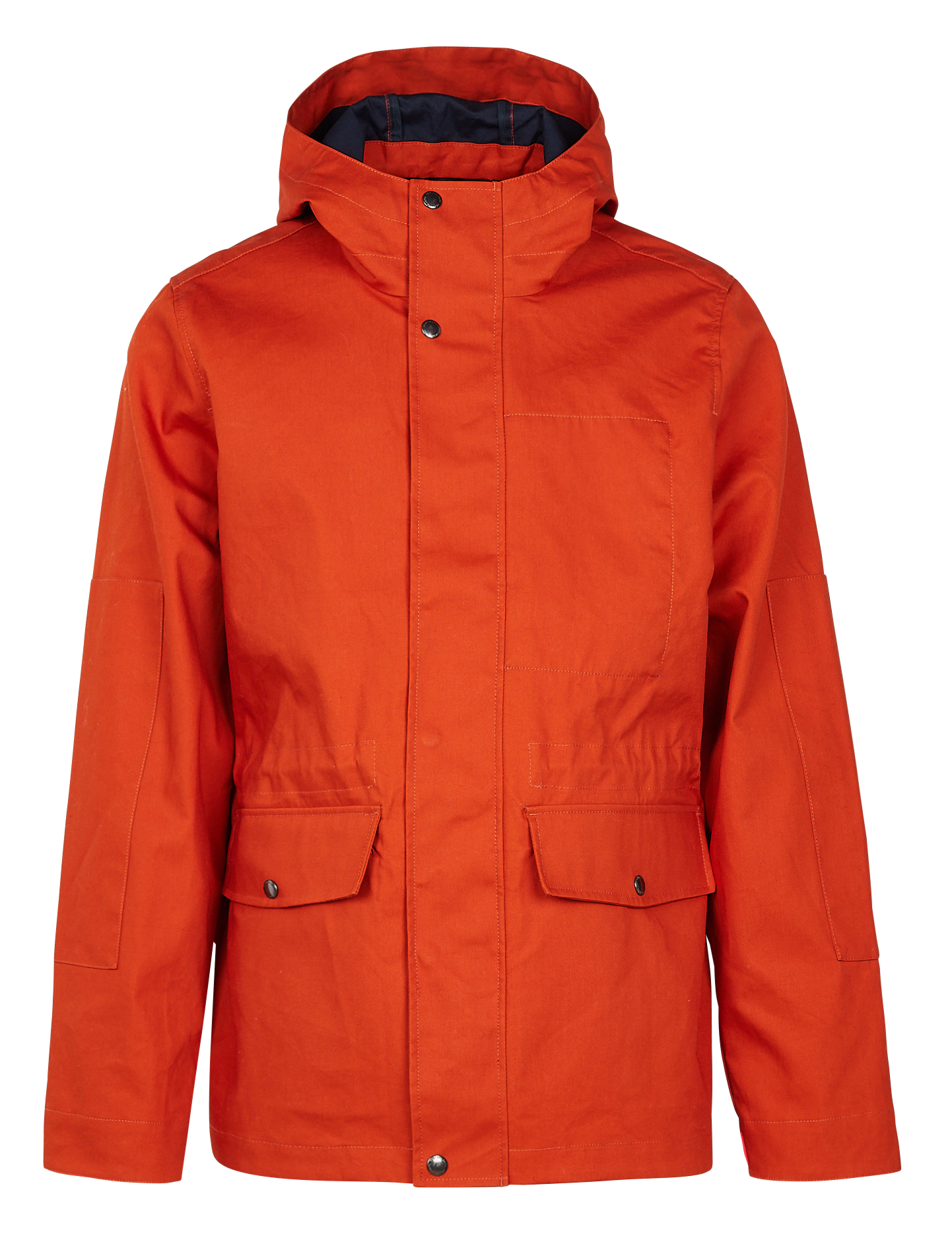 Parka à capuche en coton | Rouge