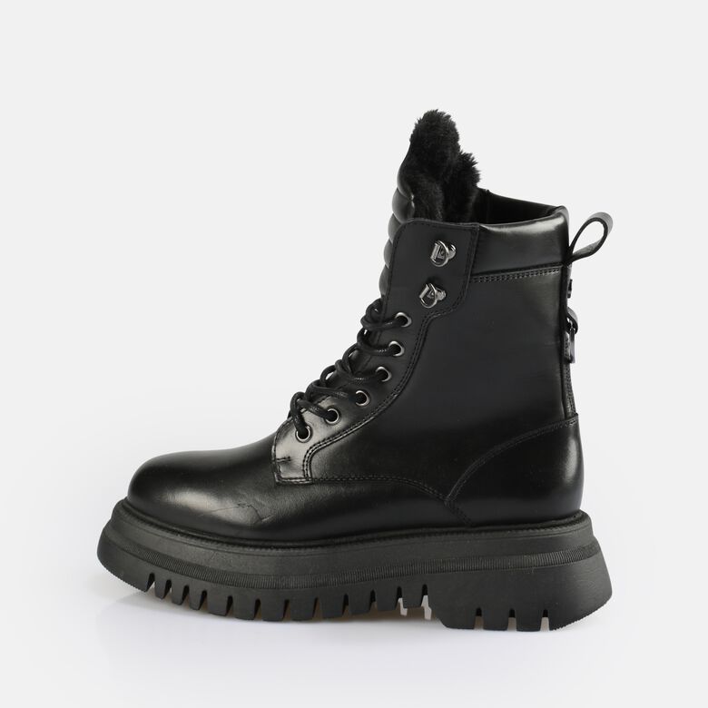 Shade Laceup HI Warm Bottines, noir