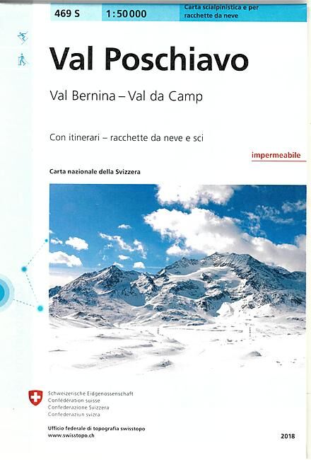 BUNDESAMT - 469S VAL POSCHIAVO ECHELLE 1 50 000