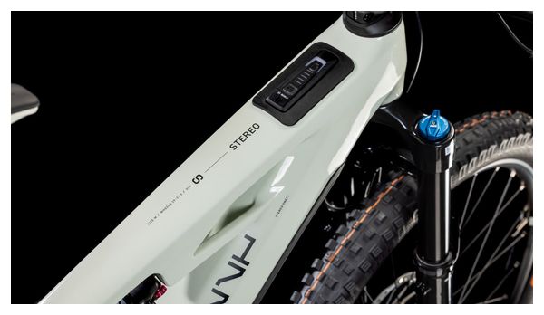 VTT Électrique Tout-Suspendu Cube Stereo Hybrid One77 HPC SLX 800 Shimano Deore XT 12V 800 Wh 29''/27.5'' Beige Desert Stone Vert 2025