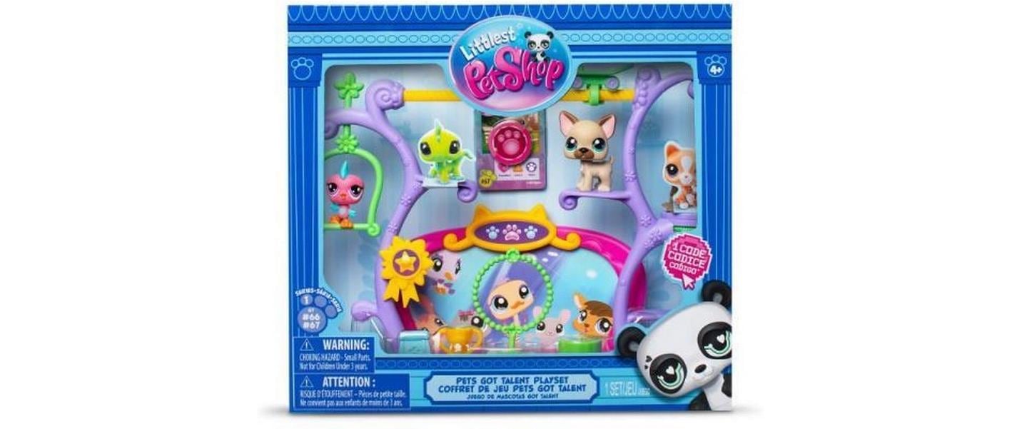 Spielfigurenset Littlest Pet Shop – Coffret Pets Got TalentSpielset mit zwei Tieren