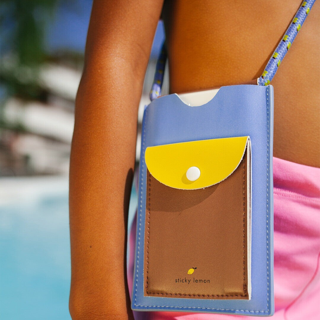 Sticky lemon telefoonhoesje met koord - pool
