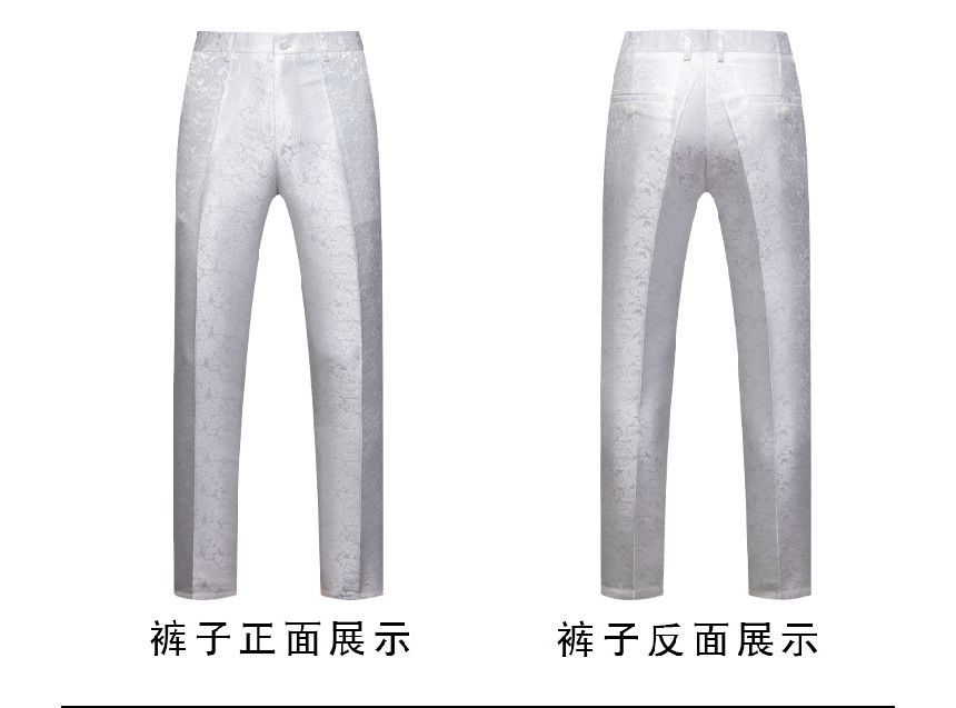 Sheck - Set: Tweekleurige blazer + pantalon