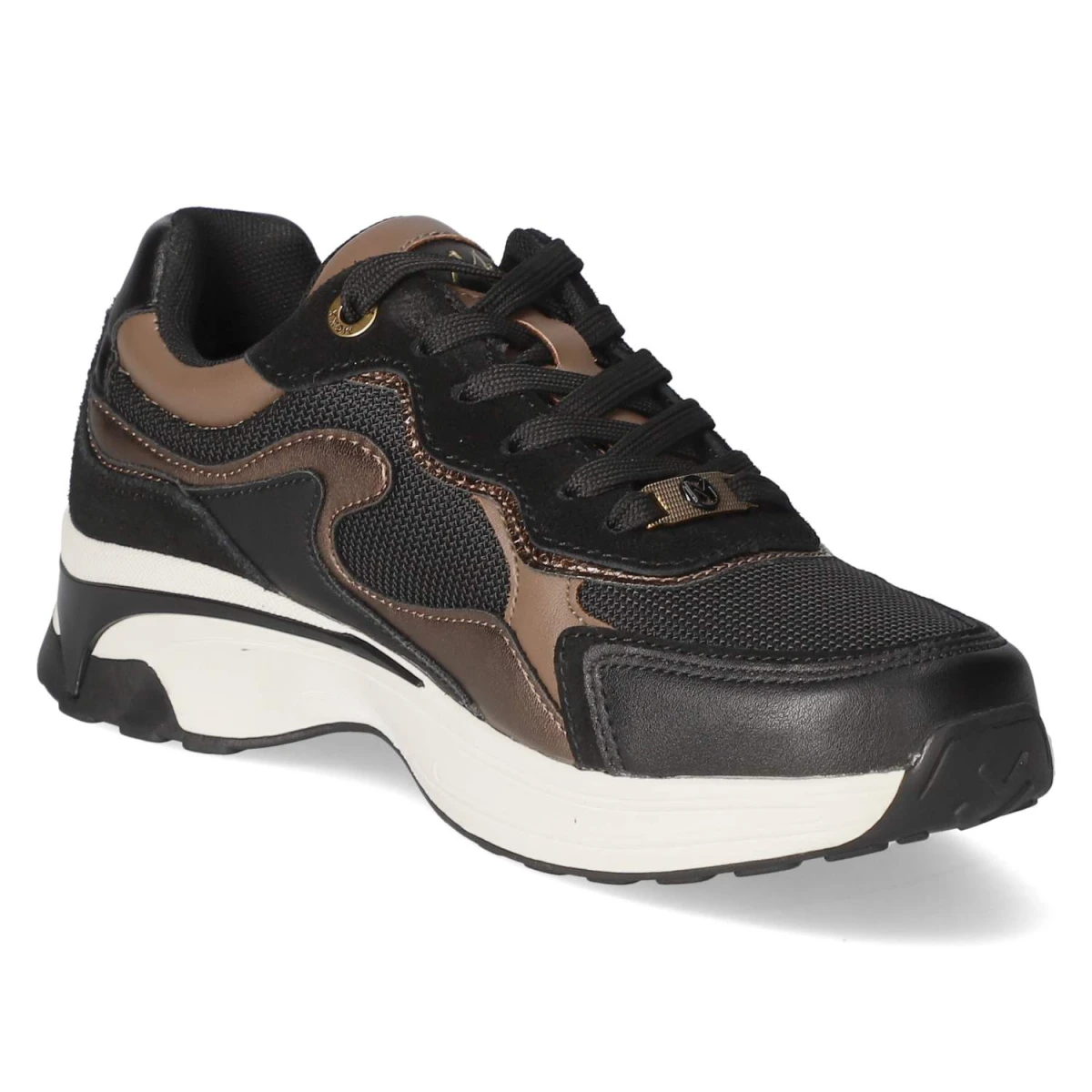 MexxLow Sneaker PORTIA LOVE - Black/Brown