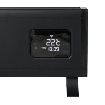 Eurom Alutherm Plint 1000 Watt zwart met WiFi