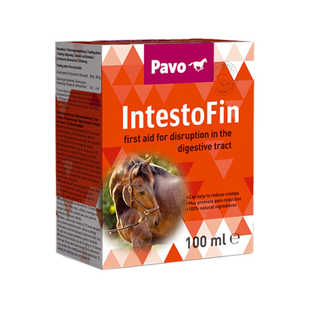 PAVO Ergänzungsfutter IntestoFin 0,1 L